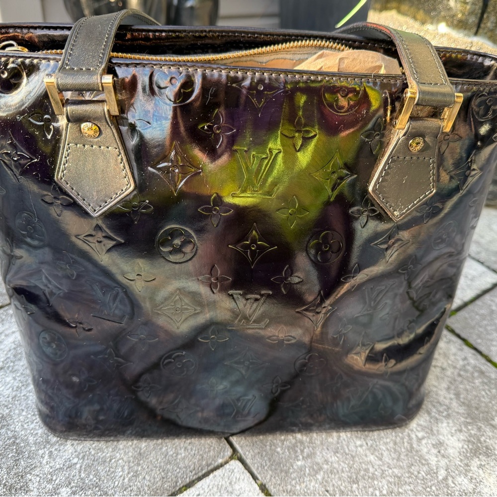 Authentic Louis Vuitton dyed Vernis tote .. SALE